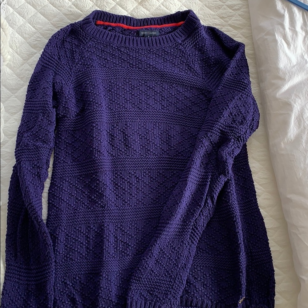 Tommy Hilfiger Blue/Purple Sweater